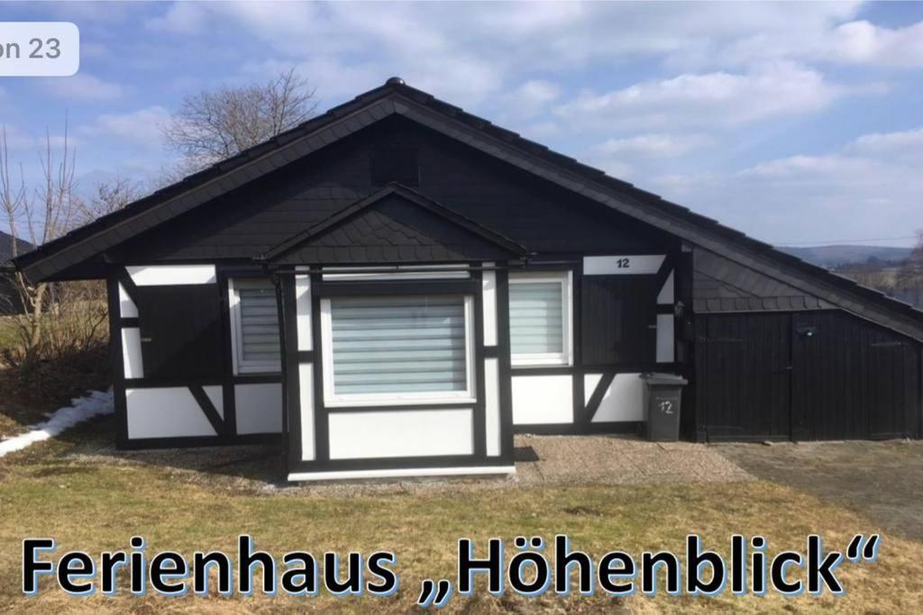 Ferienhaus Höhenblick in Winterberg-Langewiese Exterior foto